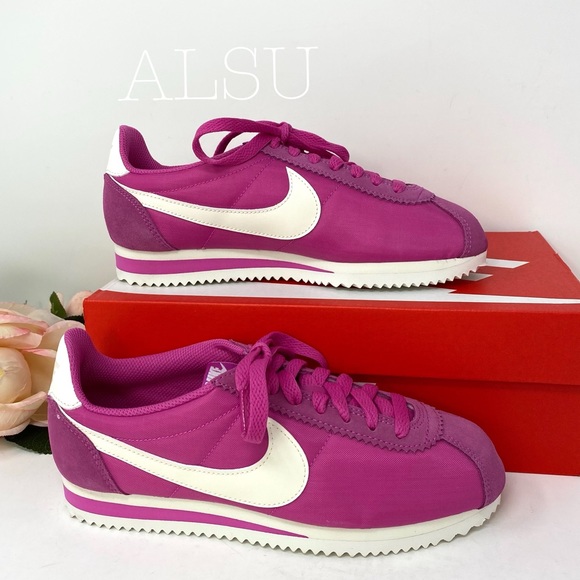 Nike Shoes - Nike Classic Cortez Nylon Active Fuchsia W AUTHENT